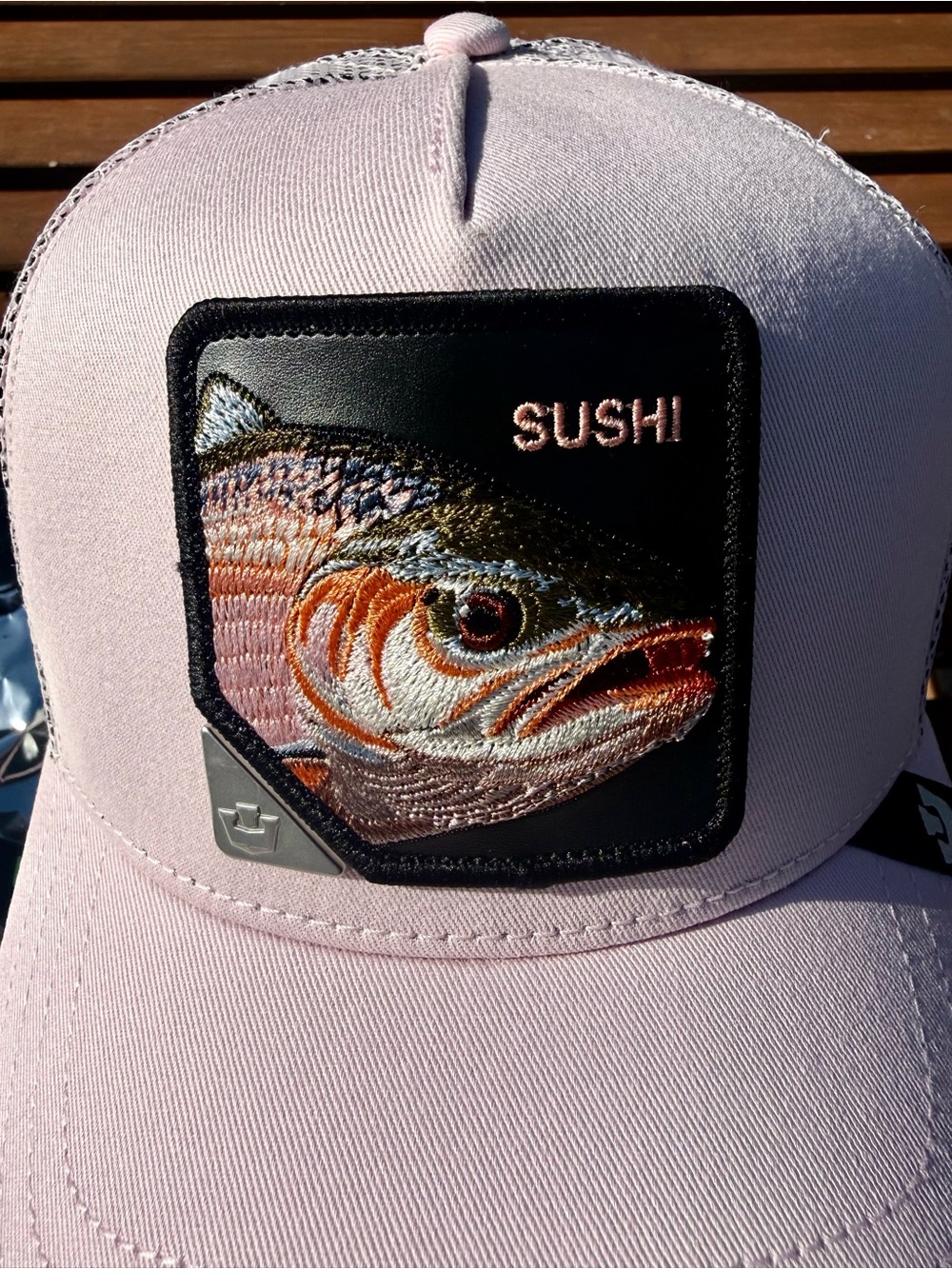 Goorin Bros Sushi Fish Hat U R WUT U EET Mystery Drop 1:6 Rare Snapback- Pink